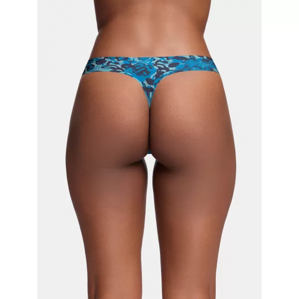  Dámske nohavičky UNDER ARMOUR PURE STRETCH NS NOV THONG (3KS) 1383894-293 MODRÁ 