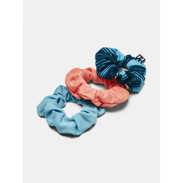  Dámske gumičky do vlasov UNDER ARMOUR BLITZING SCRUNCHIE (3KS) 1380019-490 MODRÁ 