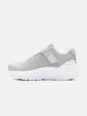 Dievčenské topánky UNDER ARMOUR GINF SURGE 4 AC 3027110-100 SIVÁ