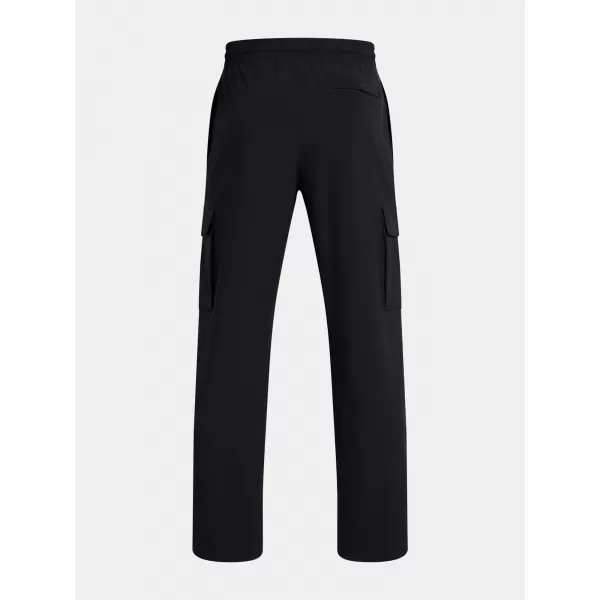  Pánske športové nohavice UNDER ARMOUR VIBE WOVEN CARGO PANTS 1386558-001 ČIERNA 