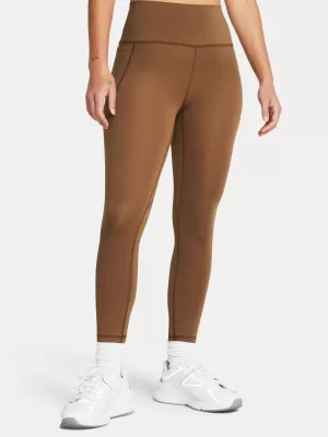 Dámske legíny UNDER ARMOUR MERIDIAN ANKLE LEG 1382525-253 HNEDÁ