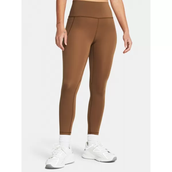  Dámske legíny UNDER ARMOUR MERIDIAN ANKLE LEG 1382525-253 HNEDÁ 