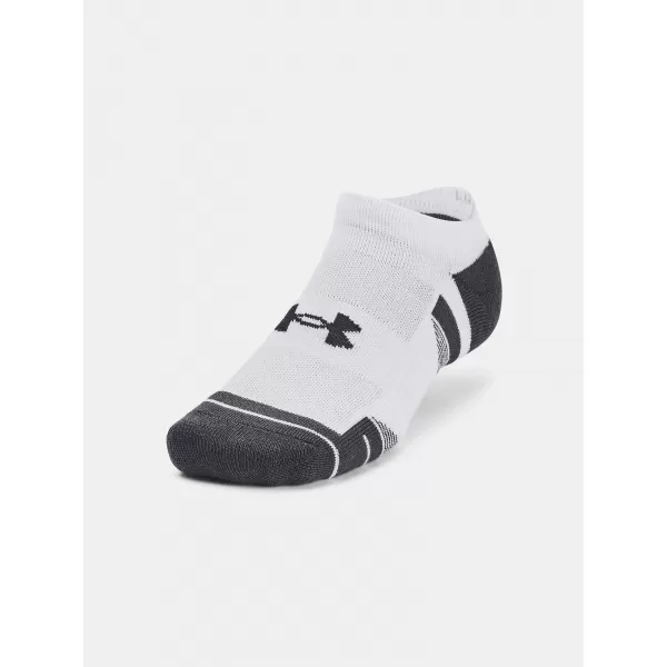  Ponožky UNDER ARMOUR PERFORMANCE TECH NS (3 PÁRY) 1379503-100 BIELA 