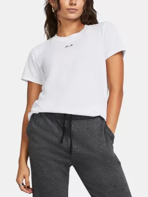 Dámske tričko UNDER ARMOUR CAMPUS CORE SS 1383648-100 BIELA