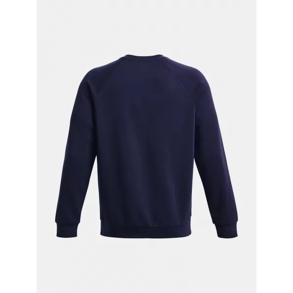  Pánska mikina UNDER ARMOUR RIVAL FLEECE CREW 1379755-410 MODRÁ 