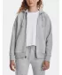Dámska mikina UNDER ARMOUR RIVAL FLEECE FZ HOODIE 1379497-012 SIVÁ