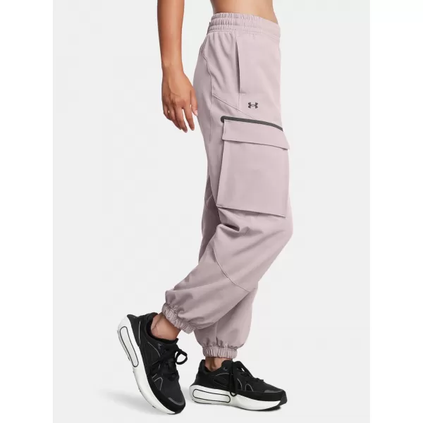  Dámske športové nohavice UNDER ARMOUR UNSTOPPABLE CARGO PANT 1386481-015 SIVÁ 
