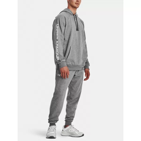  Pánska súprava UNDER ARMOUR RIVAL FLEECE SUIT 1379768-025 SIVÁ 