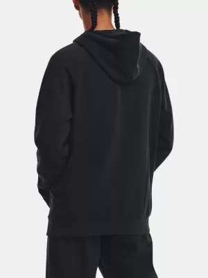 Pánska mikina UNDER ARMOUR RIVAL FLEECE LOGO HD 1379758-001 ČIERNA