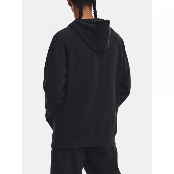  Pánska mikina UNDER ARMOUR RIVAL FLEECE LOGO HD 1379758-001 ČIERNA 
