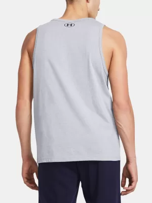 Pánske tielko UNDER ARMOUR SPORTSTYLE LOGO TANK 1382883-035 SIVÁ