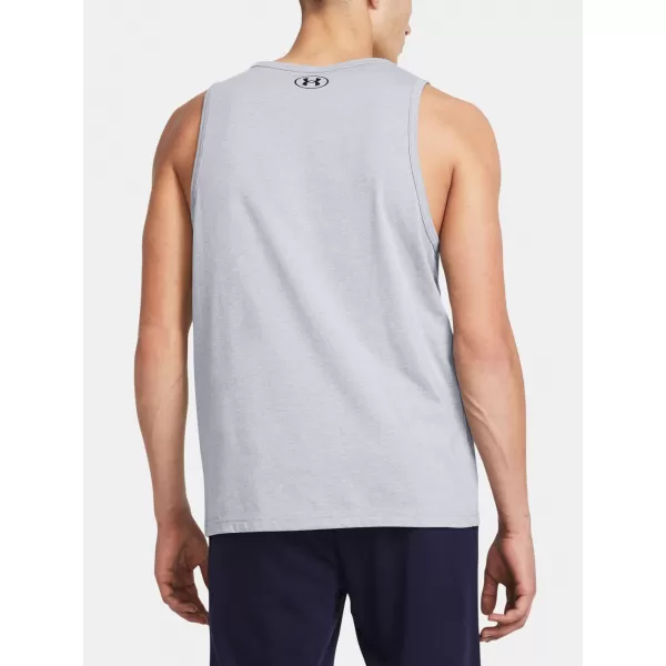  Pánske tielko UNDER ARMOUR SPORTSTYLE LOGO TANK 1382883-035 SIVÁ 