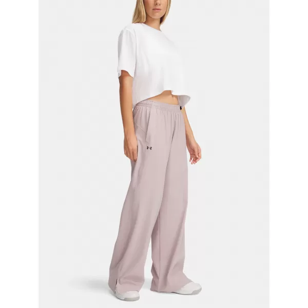  Dámske športové nohavice UNDER ARMOUR RIVAL WIDE LEG PANT 1386453-009 SIVÁ 