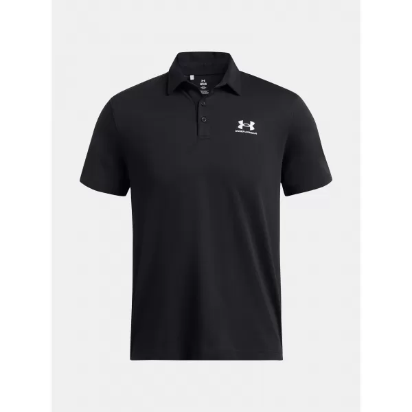 Pánske tričko UNDER ARMOUR ICON POLO 1386608-001 ČIERNA 