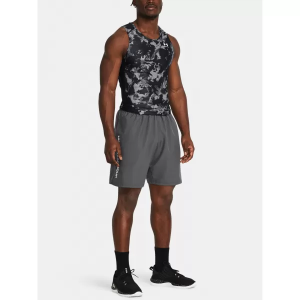  Pánske šortky UNDER ARMOUR WOVEN WDMK SHORTS 1383356-025 SIVÁ 