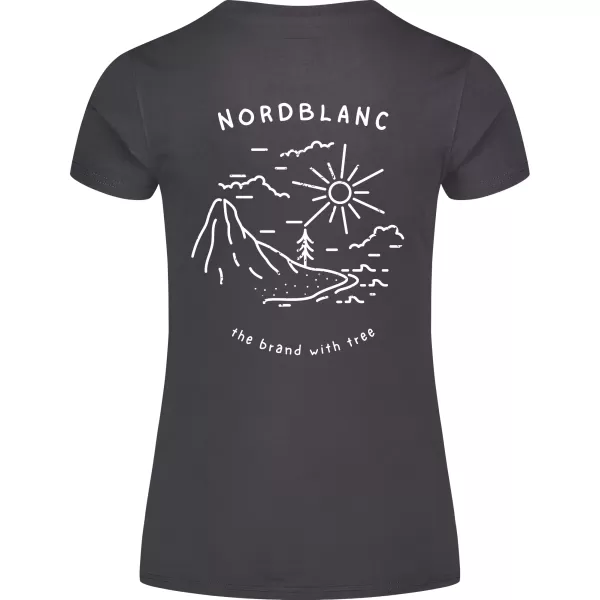  Dámske tričko NORDBLANC INTERSECT NBSLT8179 ČIERNA 