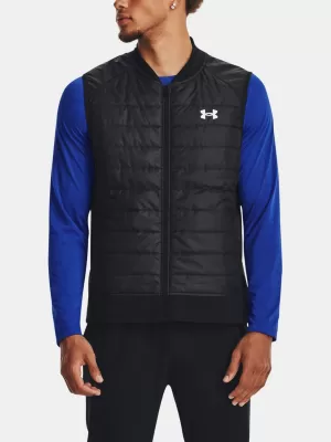 Pánska vesta UNDER ARMOUR STRM INS RUN VEST 1380870-001 ČIERNA