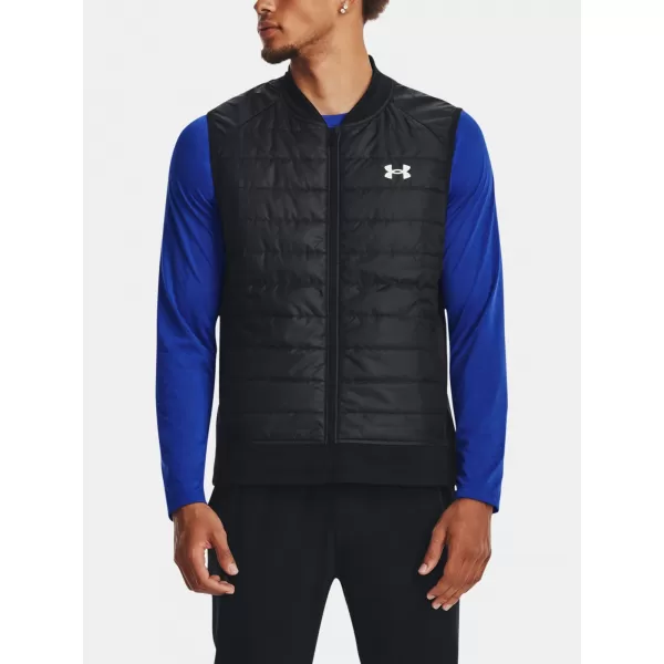  Pánska vesta UNDER ARMOUR STRM INS RUN VEST 1380870-001 ČIERNA 