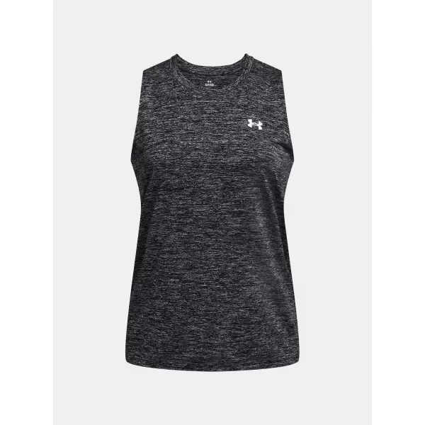  Dámske tielko UNDER ARMOUR TECH TANK TWIST 1383656-001 ČIERNA 