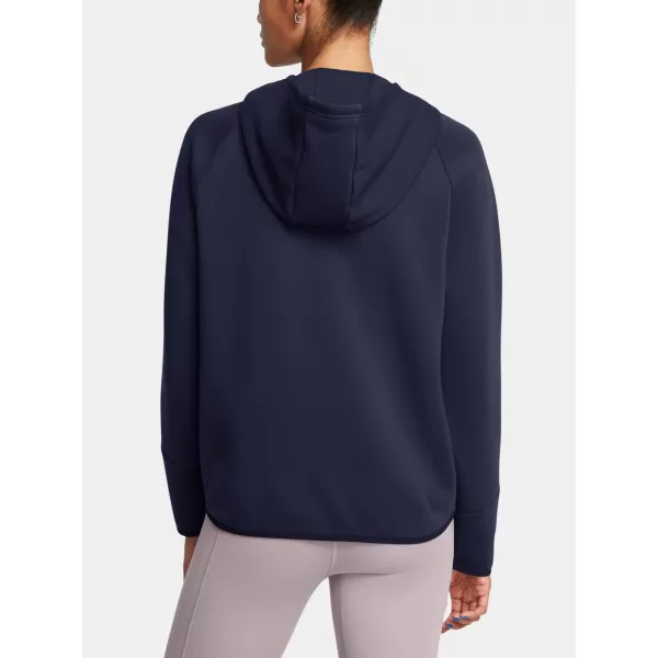  Dámska mikina UNDER ARMOUR UNSTOPPABLE FLEECE FZ 1379842-410 MODRÁ 