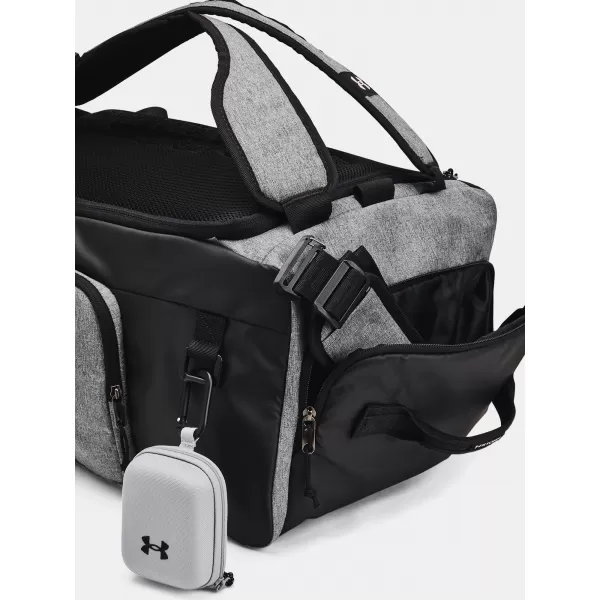  Taška UNDER ARMOUR CONTAIN DUO MD BP DUFFLE 1381919-025 SIVÁ 