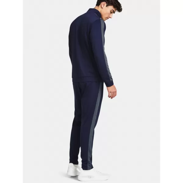  Pánska súprava UNDER ARMOUR KNIT TRACK SUIT 1357139-410 MODRÁ 