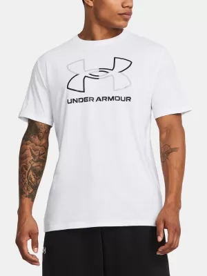 Pánske tričko UNDER ARMOUR GL FOUNDATION UPDATE SS 1382915-100 BIELA