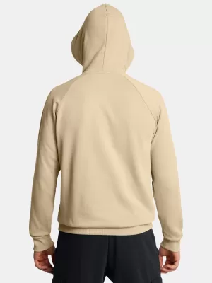 Pánska mikina UNDER ARMOUR RIVAL FLEECE LOGO HD 1379758-299 HNEDÁ