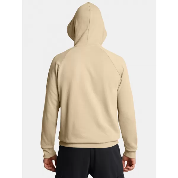  Pánska mikina UNDER ARMOUR RIVAL FLEECE LOGO HD 1379758-299 HNEDÁ 