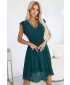 Šaty NUMOCO POLINA 374-8 ZELENÁ