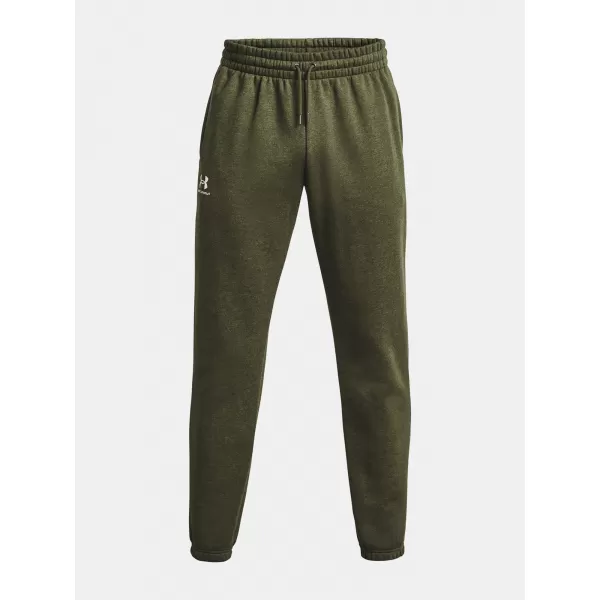  Pánske tepláky UNDER ARMOUR ESSENTIAL FLEECE JOGGER 1373882-391 ZELENÁ 