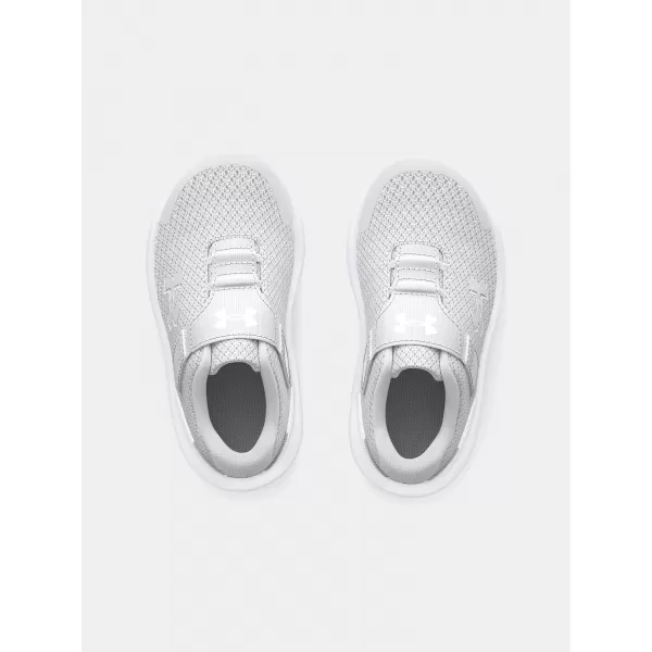  Dievčenské topánky UNDER ARMOUR GINF SURGE 4 AC 3027110-100 SIVÁ 