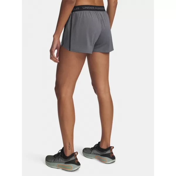  Dámske šortky UNDER ARMOUR TECH PLAY UP SHORTS 1389882-025 SIVÁ 
