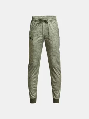 Chlapčenské športové nohavice UNDER ARMOUR PENNANT 2.0 NOVELTY P 1373498-390 ZELENÁ