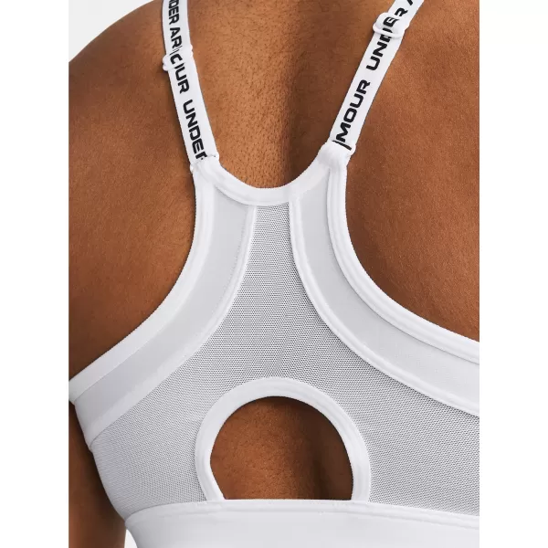  Dámska podprsenka UNDER ARMOUR INFINITY LOW 2.0 BRA 1384126-100 BIELA 