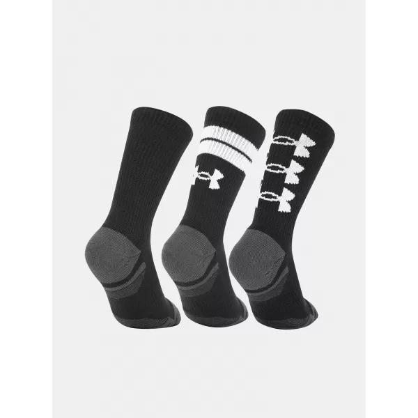  Ponožky UNDER ARMOUR PERF TECH NOV CREW (3 PÁRY) 1379515-002 ČIERNA 