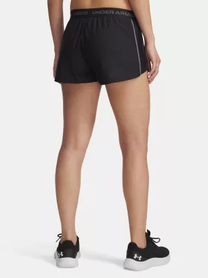Dámske šortky UNDER ARMOUR TECH PLAY UP SHORTS 1389882-001 ČIERNA