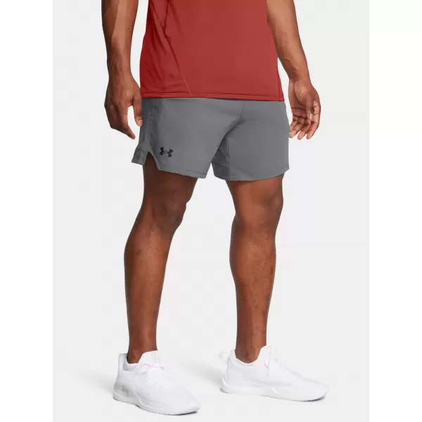  Pánske šortky UNDER ARMOUR VANISH WOVEN 6IN SHORTS 1373718-027 SIVÁ 