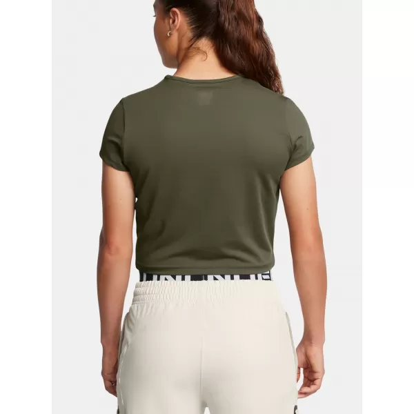  Dámske tričko UNDER ARMOUR MERIDIAN BABY TEE 1387729-390 ZELENÁ 