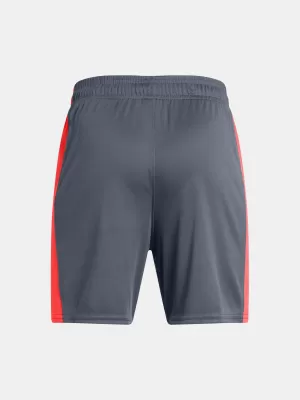 Chlapčenské šortky UNDER ARMOUR BS CH. KNIT SHORT 1379705-044 SIVÁ