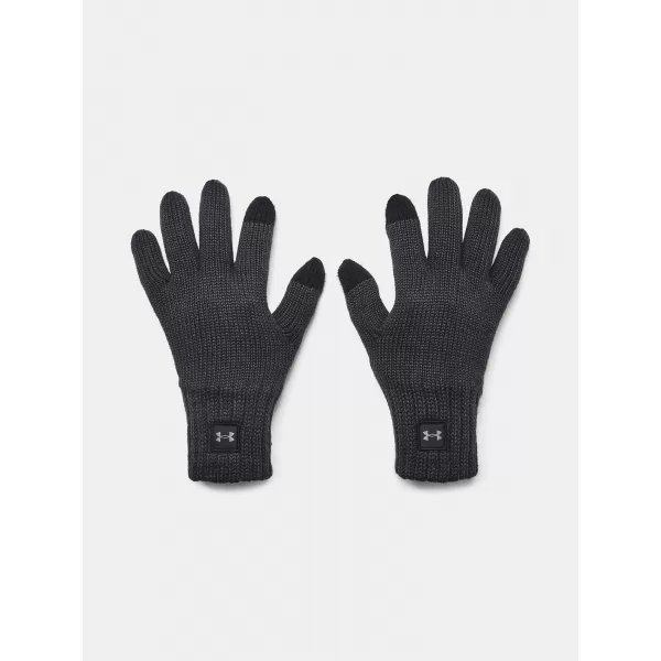  Pánske rukavice UNDER ARMOUR HALFTIME WOOL GLOVE 1378755-001 ČIERNA 