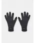 Pánske rukavice UNDER ARMOUR HALFTIME WOOL GLOVE 1378755-001 ČIERNA