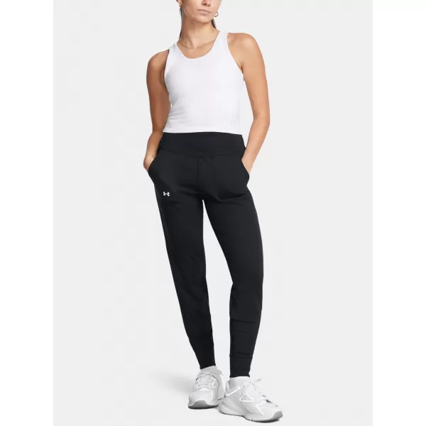  Dámske tepláky UNDER ARMOUR MOTION JOGGER 1375077-002 ČIERNA 