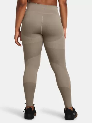 Dámske legíny UNDER ARMOUR VANISH ELITE SEAMLESS ANKLEG 1383550-200 HNEDÁ