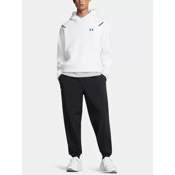  Pánske tepláky UNDER ARMOUR VIBE WOVEN JOGGER 1386557-001 ČIERNA 