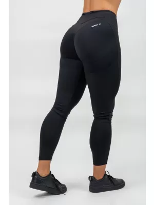 Legíny tvarujúce vysoký pás GLUTE PUMP 247 BLACK Nebbia