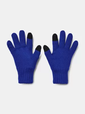 Pánske rukavice UNDER ARMOUR HALFTIME WOOL GLOVE 1378755-400 MODRÁ