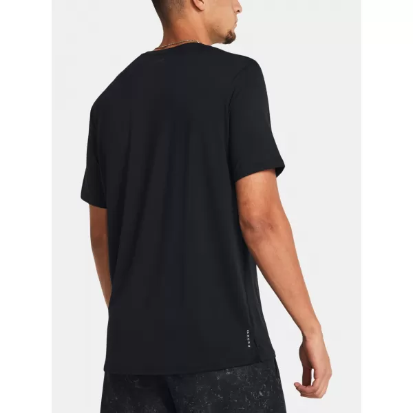  Pánske tričko UNDER ARMOUR VANISH ENERGY SS 1383973-001 ČIERNA 