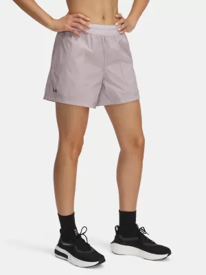 Dámske šortky UNDER ARMOUR RIVAL WOVEN SHORT 1389628-009 SIVÁ