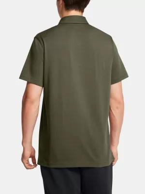 Pánske tričko UNDER ARMOUR ICON POLO 1386608-390 ZELENÁ